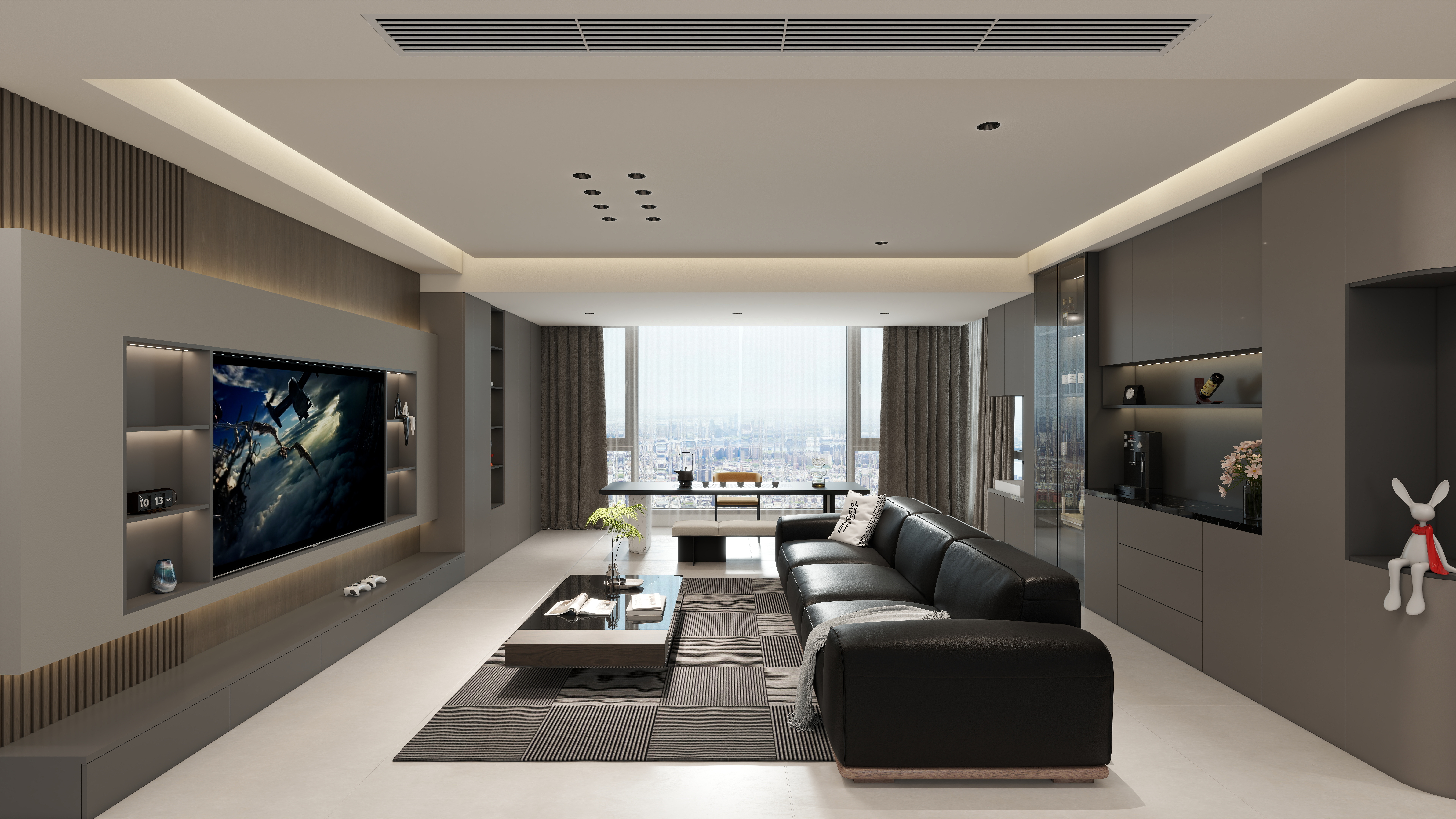 设计师哔哔机-伟业卓派-中州壹号163m²-装修设计方案