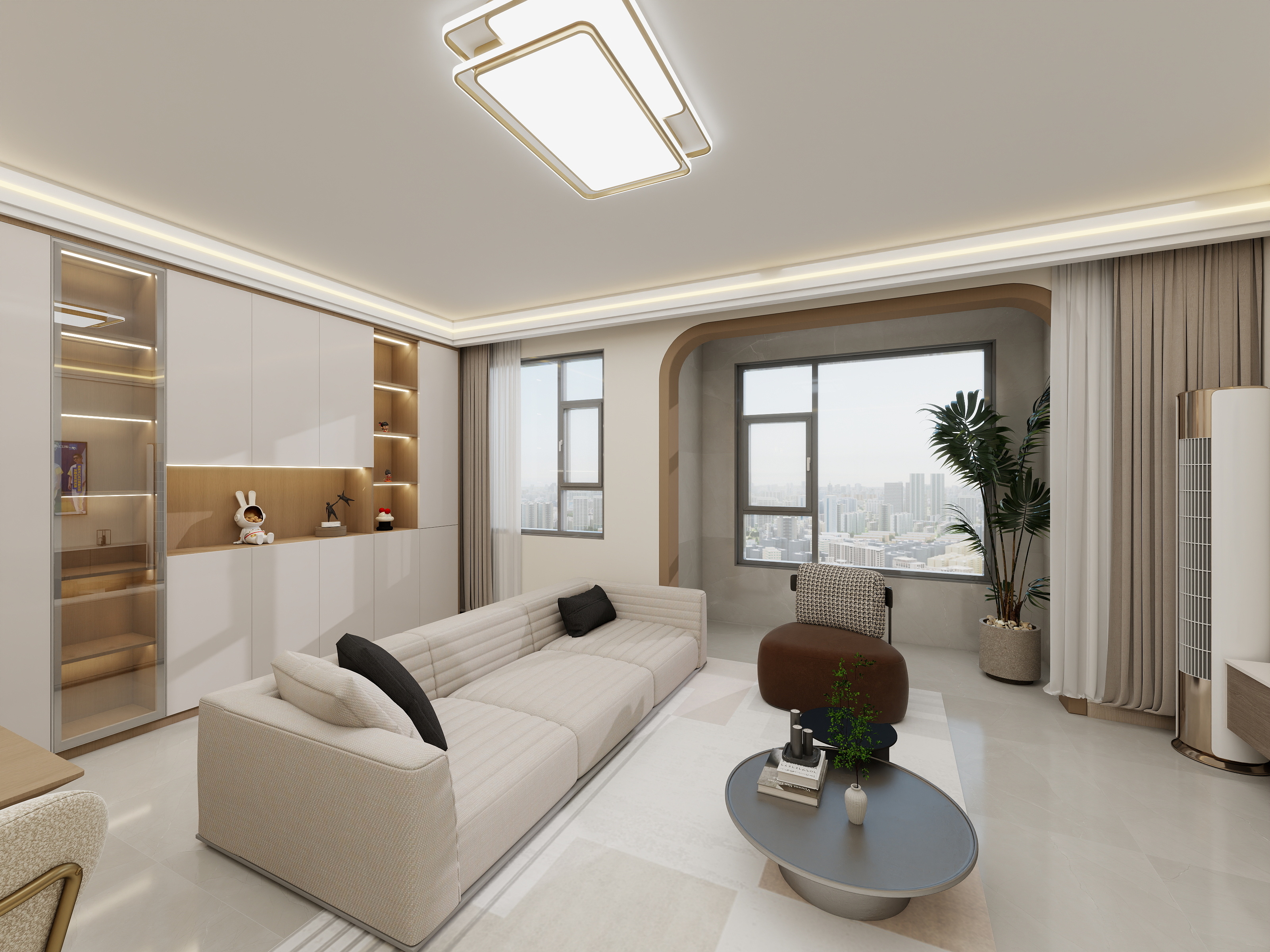 闫宝俊-现代简约-装修设计方案