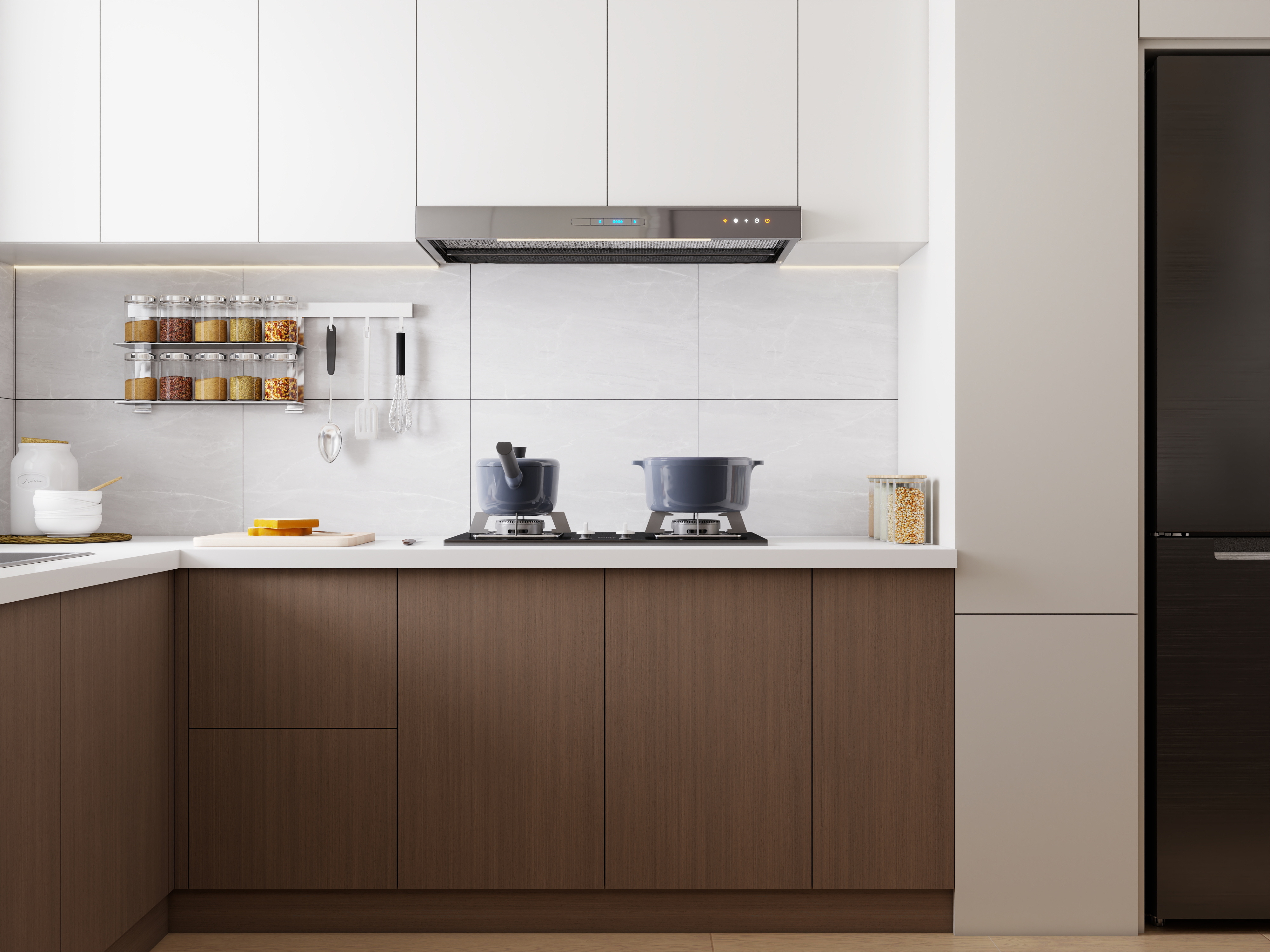 庄育霖-海典居94平奶油轻奢3室装修效果图