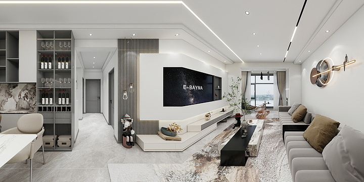 大班装饰集团设计中心-公园王府13-2-1303薛英效果图-副本-装修设计方案