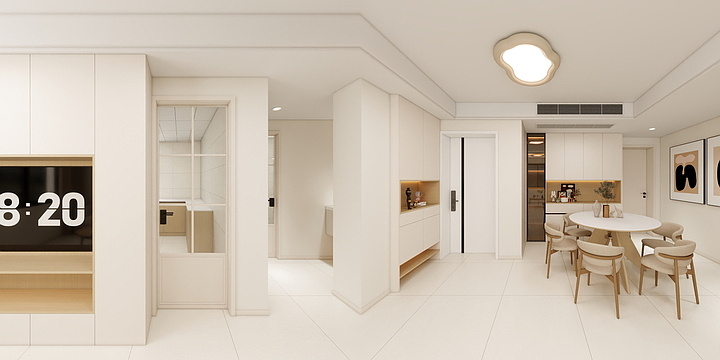 肥鹅设计丨小方-金平路337弄13号402室平面_-装修设计方案