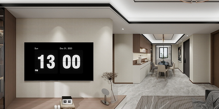 重玉设计-龙湖天汇-装修设计方案