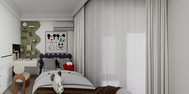 杨不休-幸福里7栋1208杨总雅居 过门柜-装修设计方案