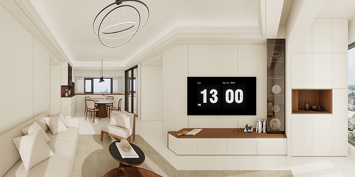 Elvizs-信义金御半山五期7B2401-装修设计方案