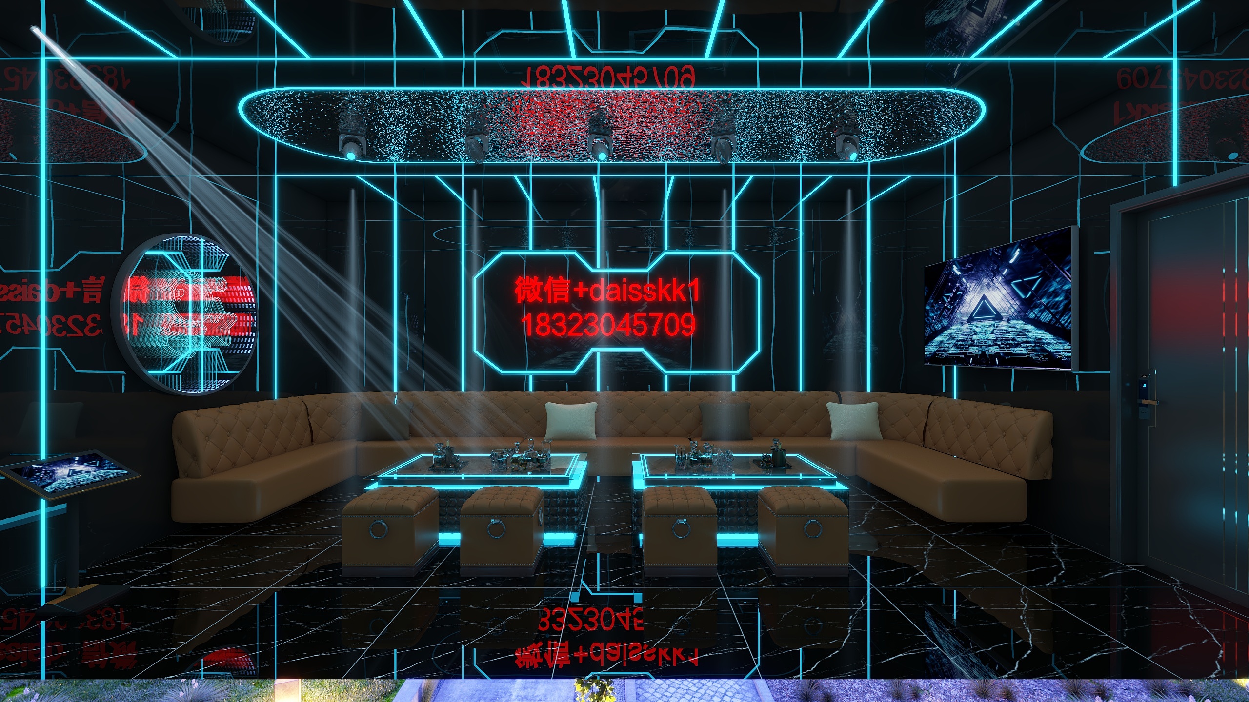 设计D.-KTV-装修设计方案