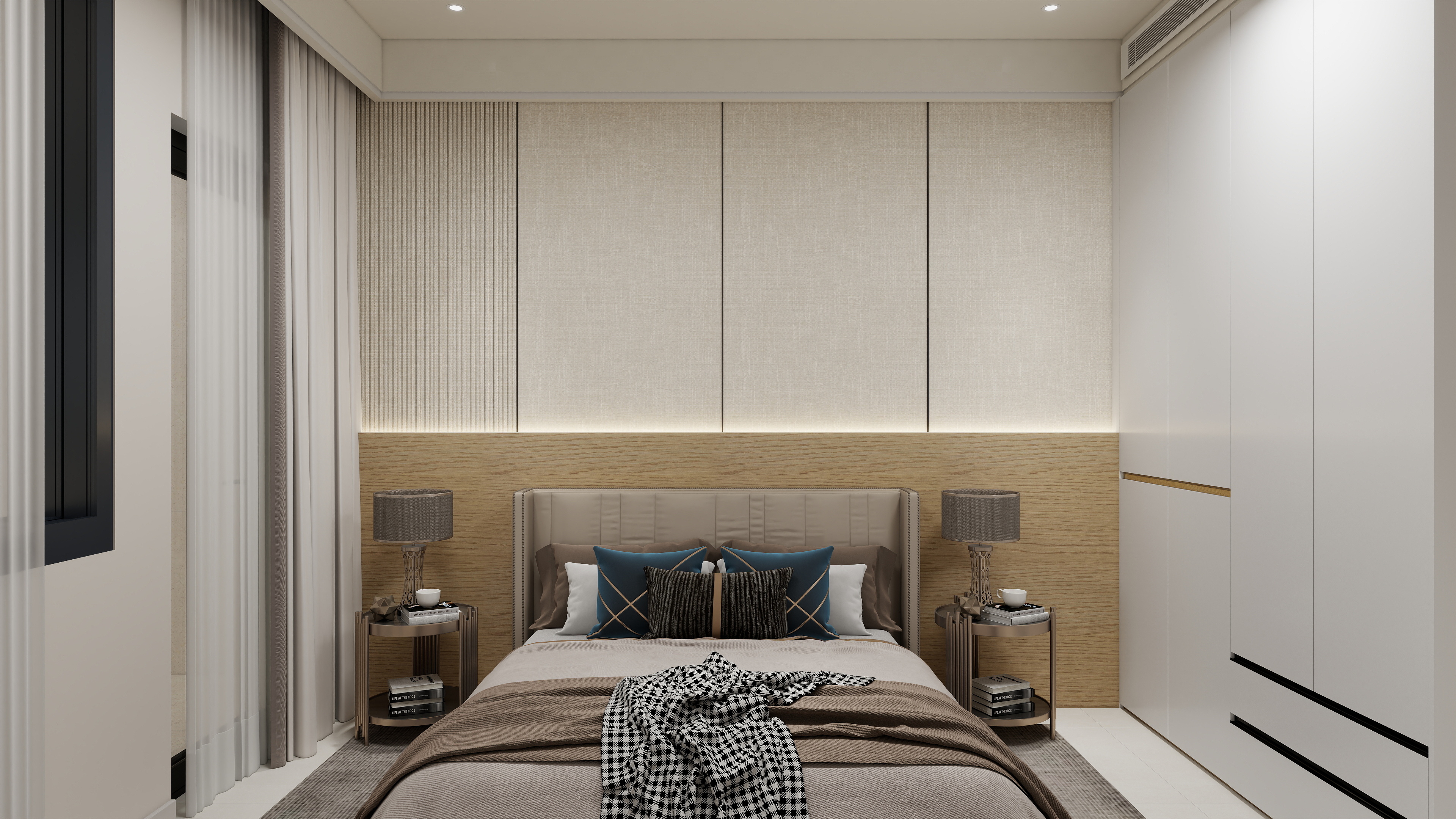 丹凤豪宏装饰-商贸街文苑小区1楼 -落地方案-装修设计方案