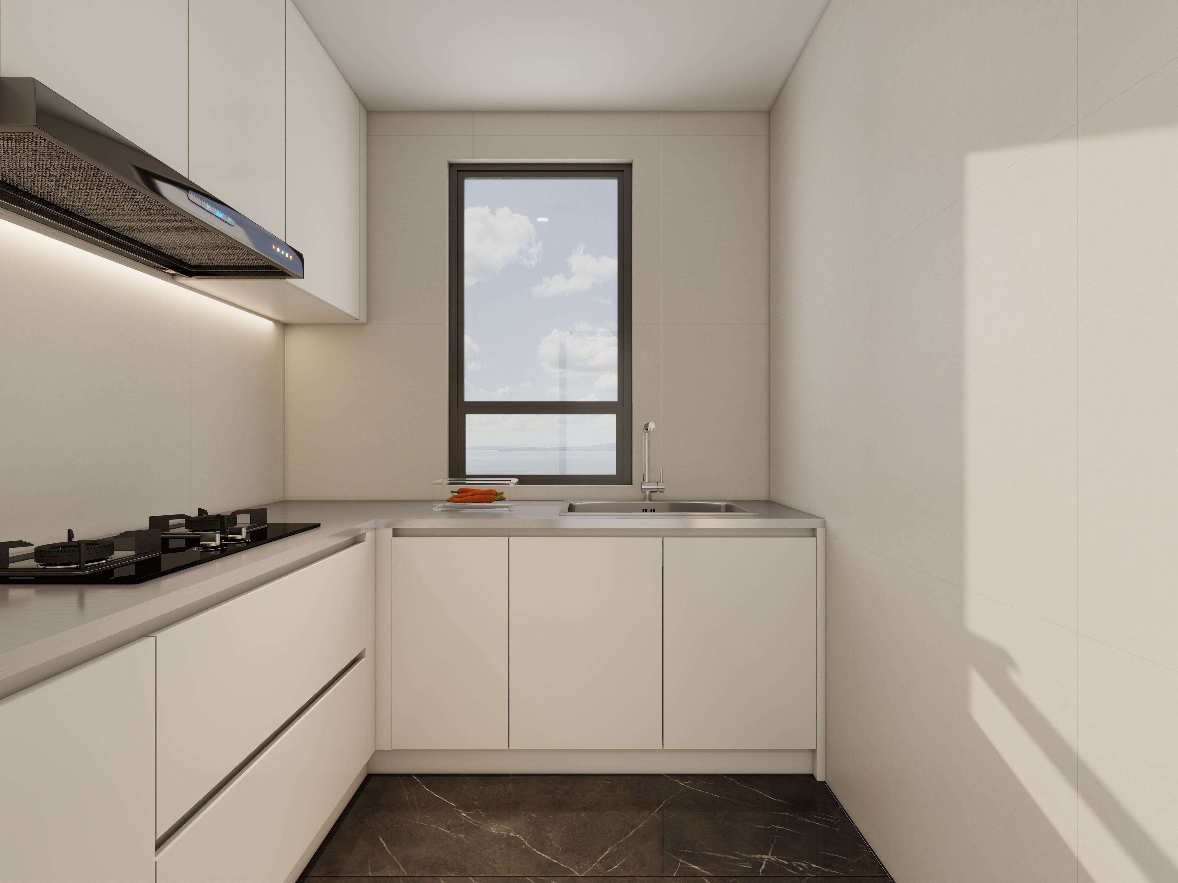 海绵宝宝CeSr-港岛玫瑰园85㎡3室装修效果图