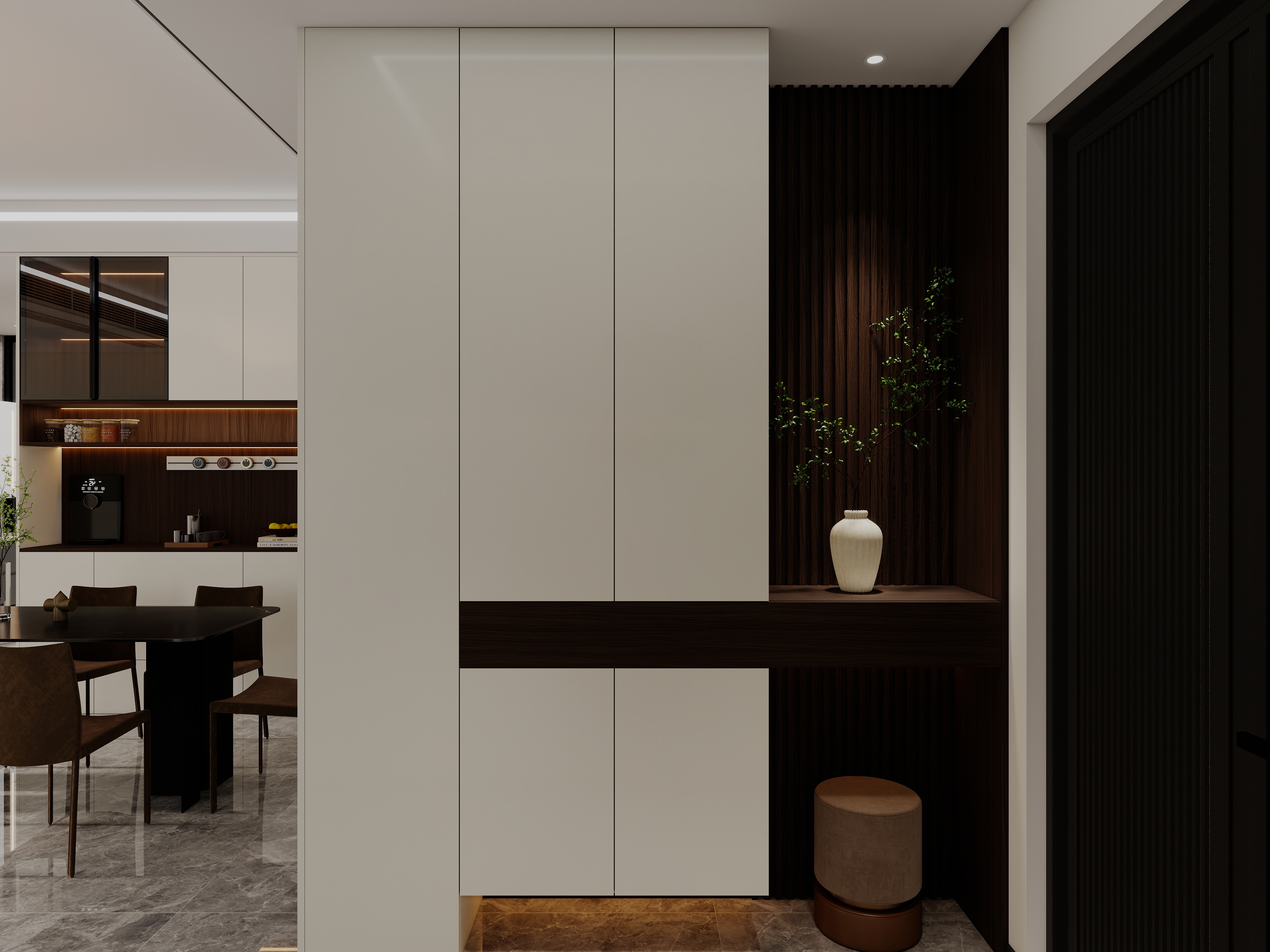 艺雅丽-126平现代轻奢 装修效果图