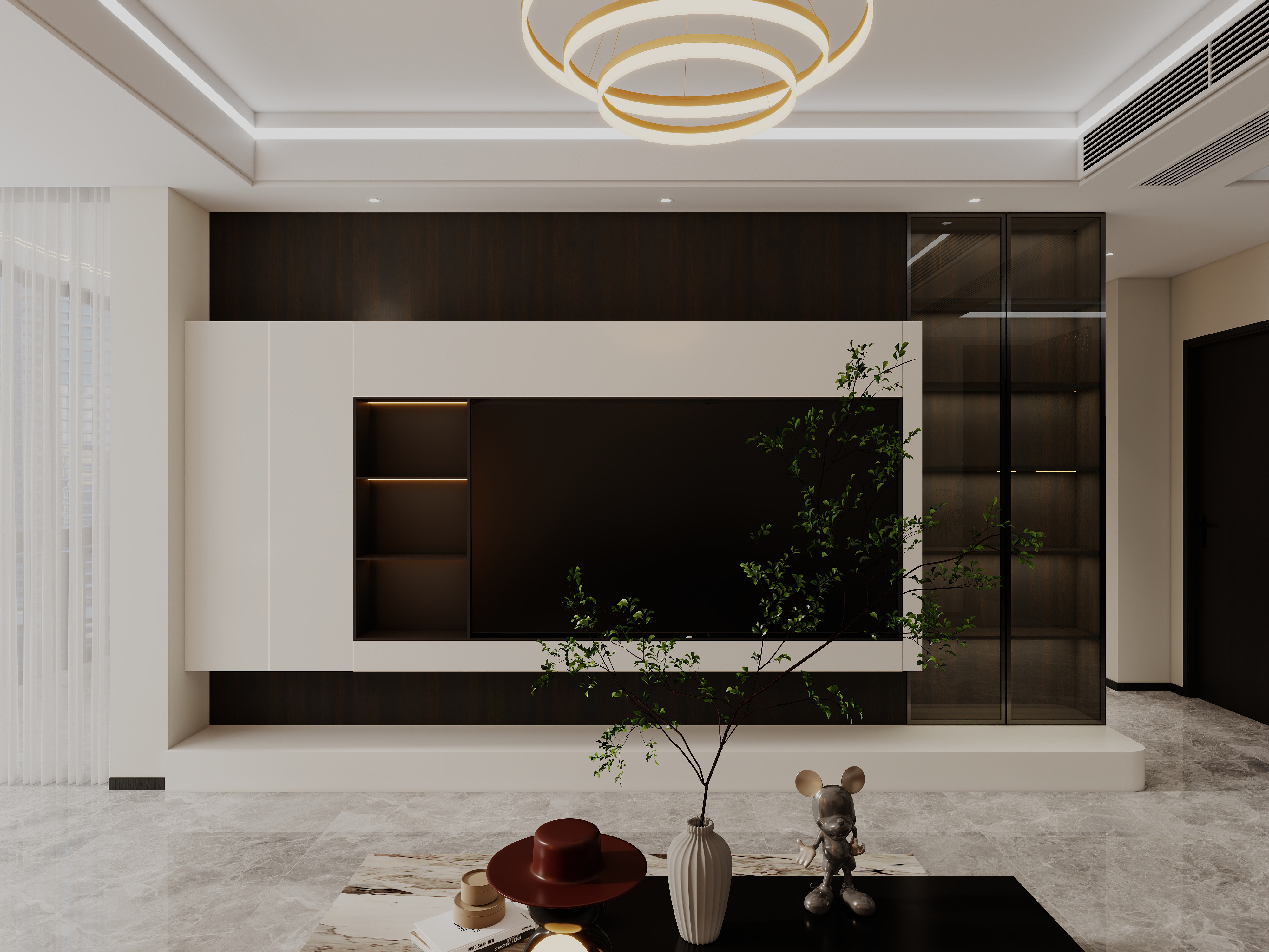 艺雅丽-126平现代轻奢装修效果图