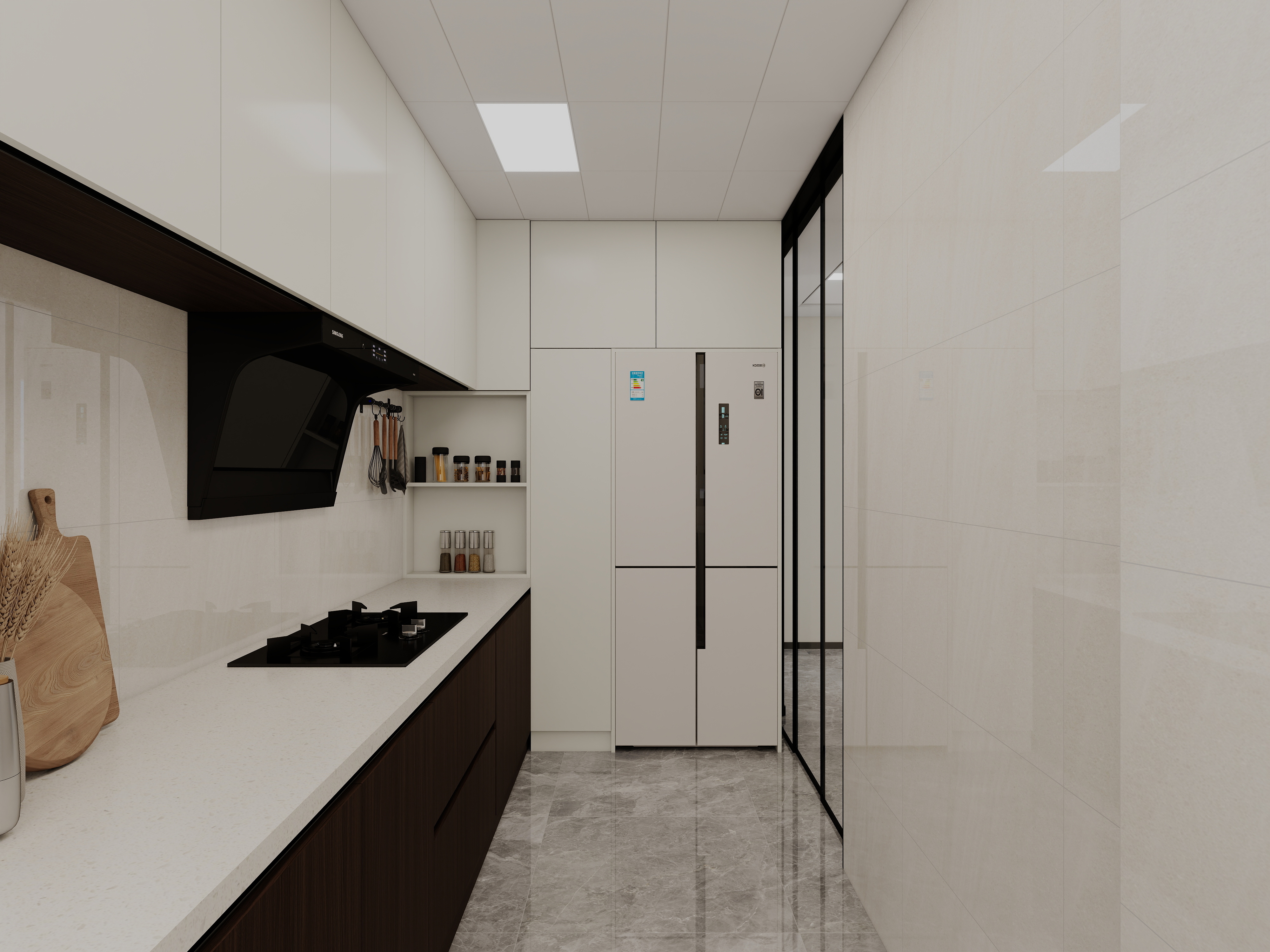 艺雅丽-126平现代轻奢 装修效果图