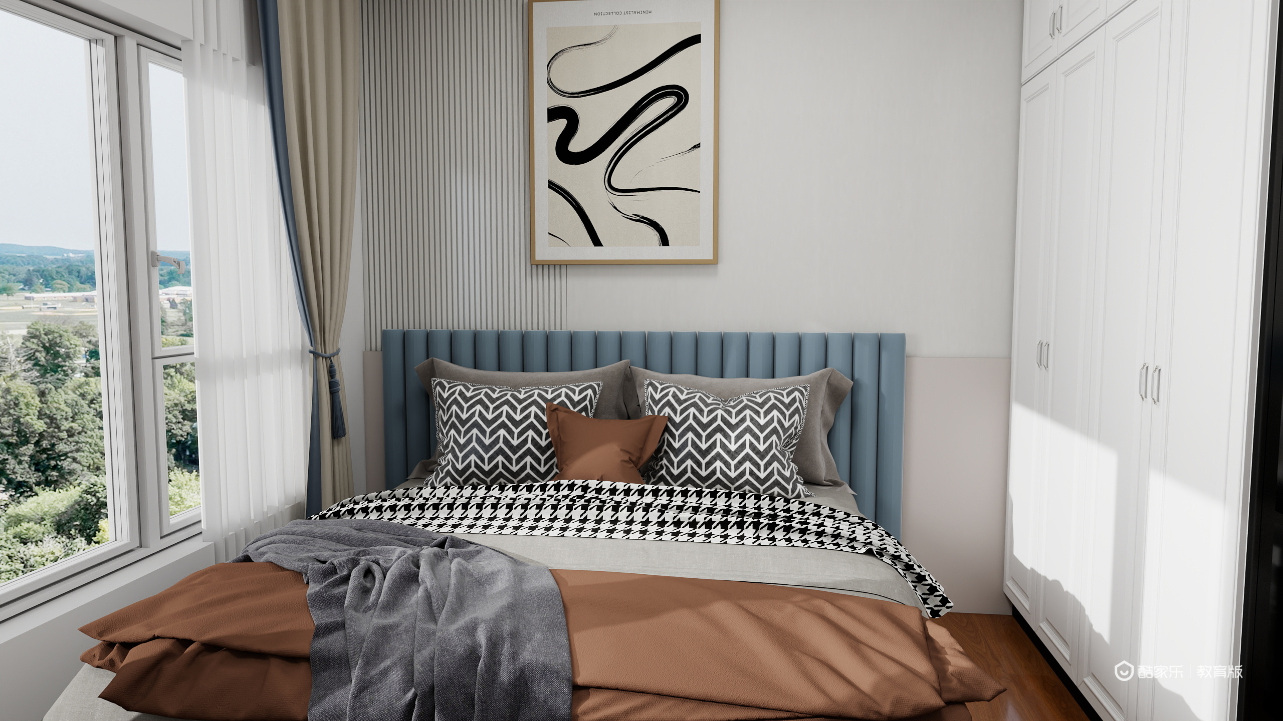 江炜健-广东省岭南工商第一技师学院-江炜健装修效果图