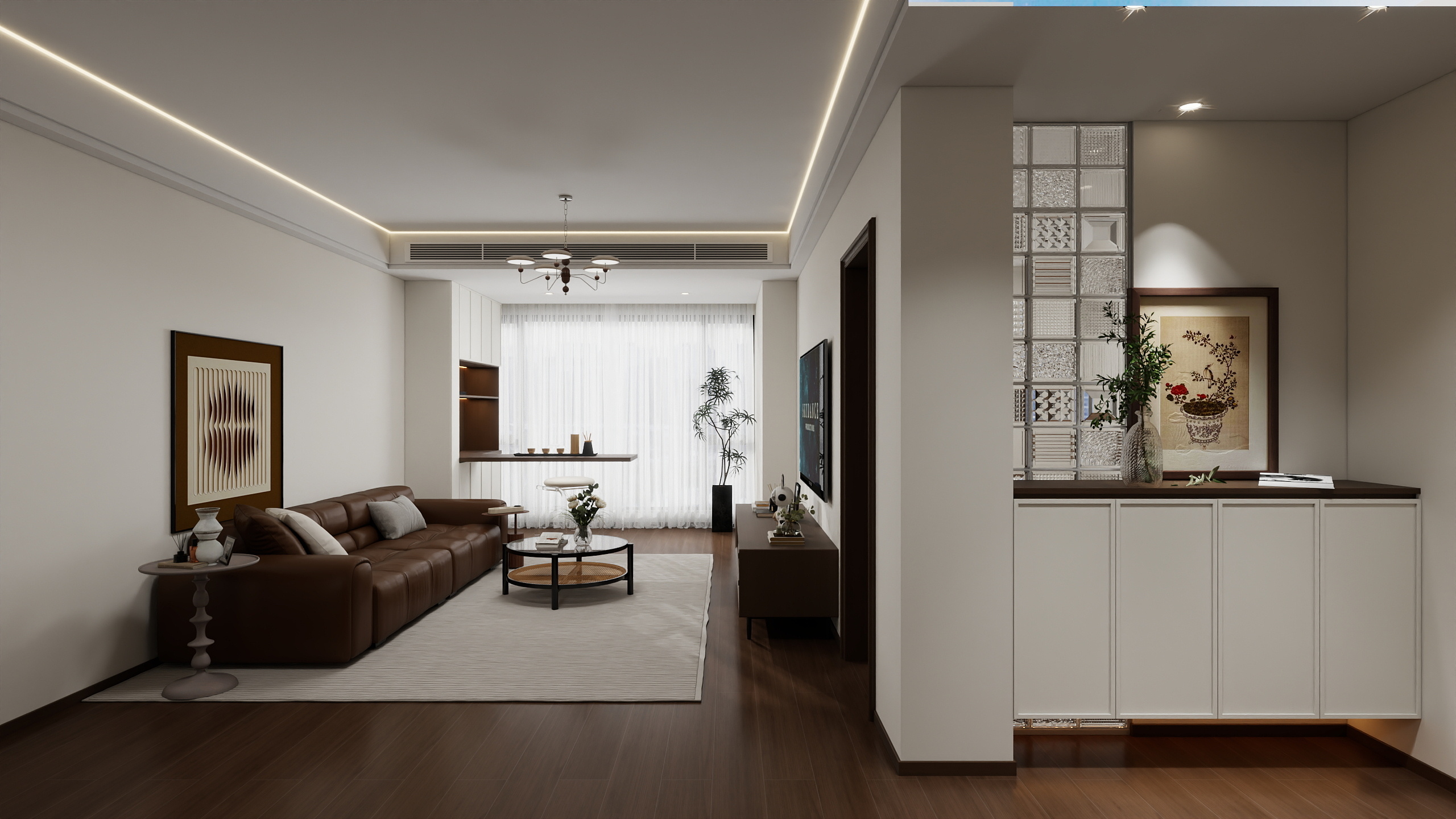 设计师|徐徐-四季公馆16-601-装修设计方案