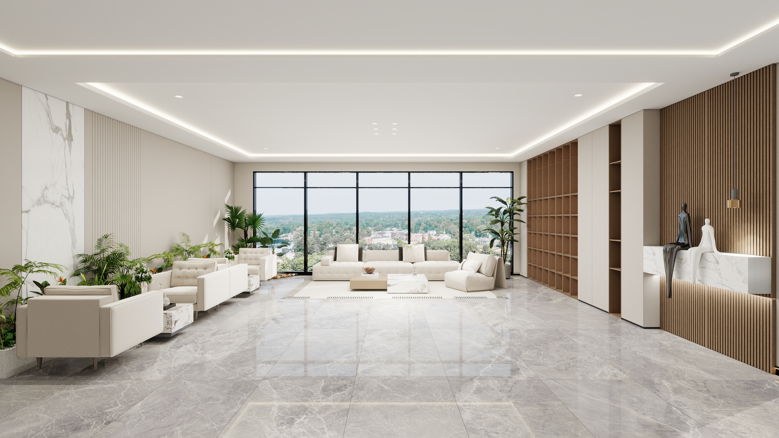 终终-酒店前厅-装修设计方案