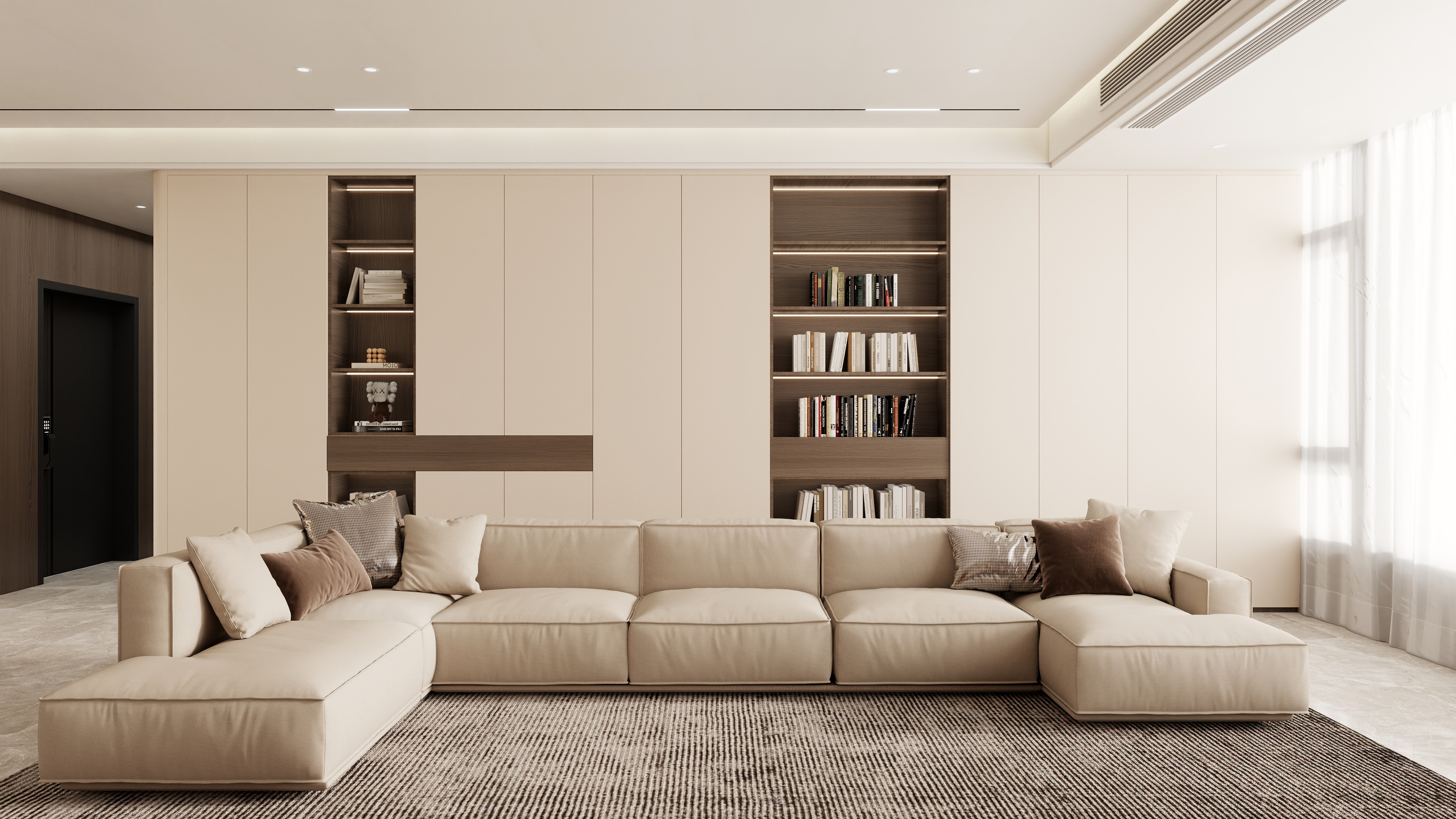 壹诺设计工作室-意式简约装修效果图