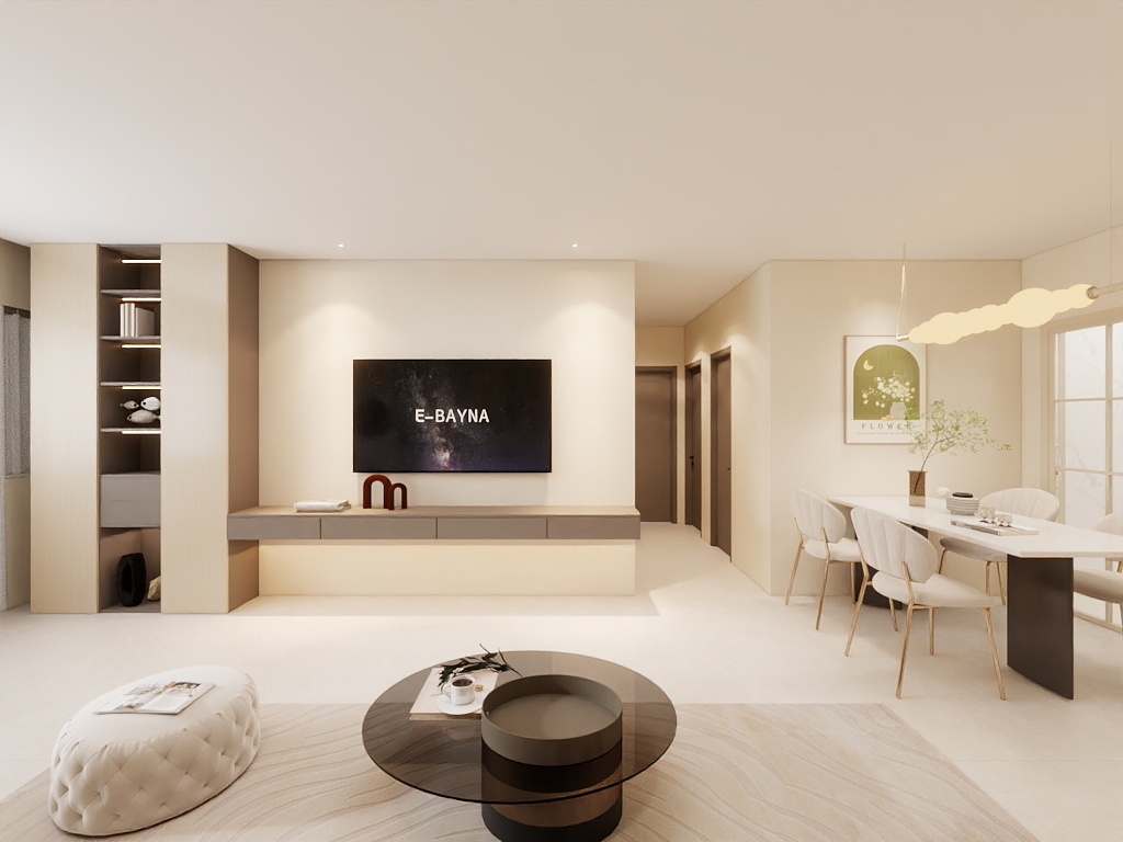 喵小妮爱家居-东华花园小三房-装修设计方案