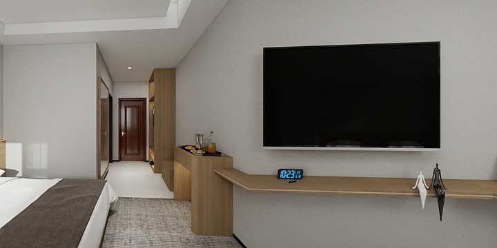 室内设计王红敏-淄博宾馆方案  二次板材-装修设计方案