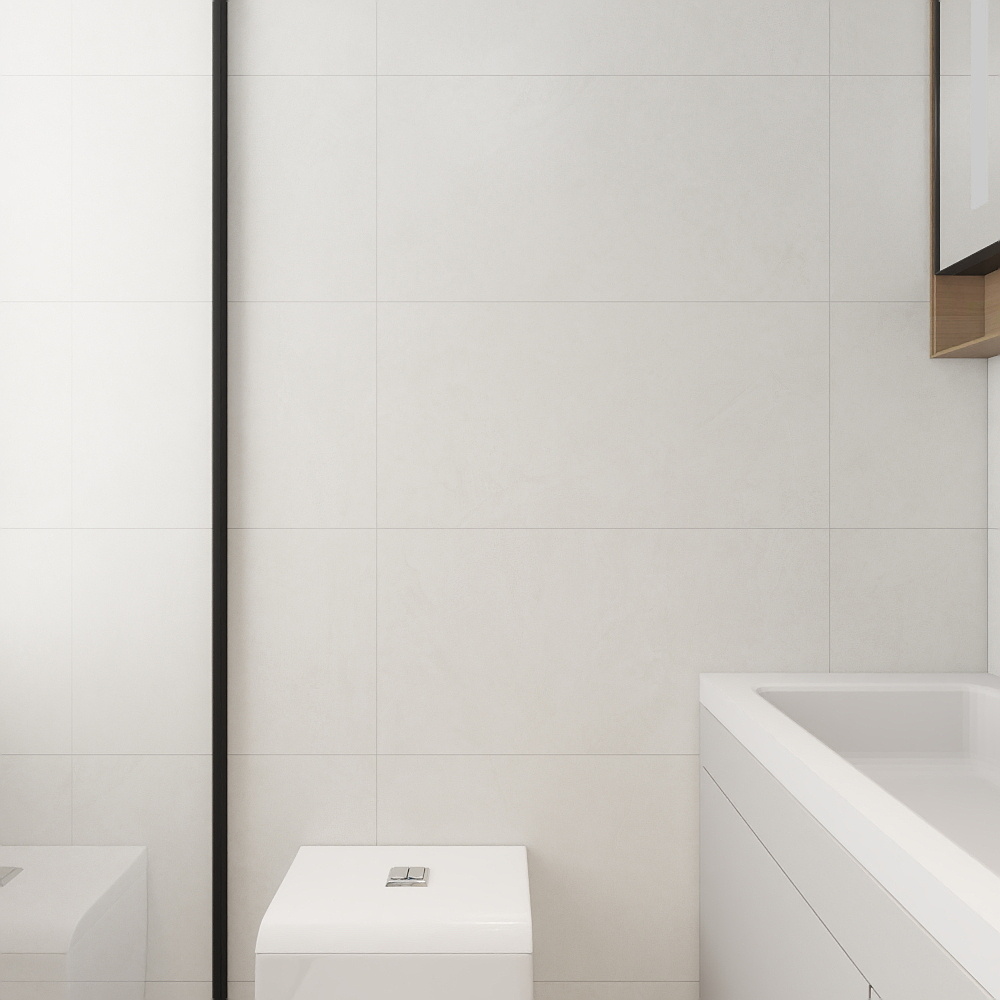 艺雅丽-32平小户型现代简约 一层卫生间装修效果图第3张