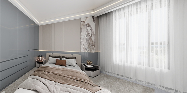 臻艺工程-四间房自建别墅-装修设计方案