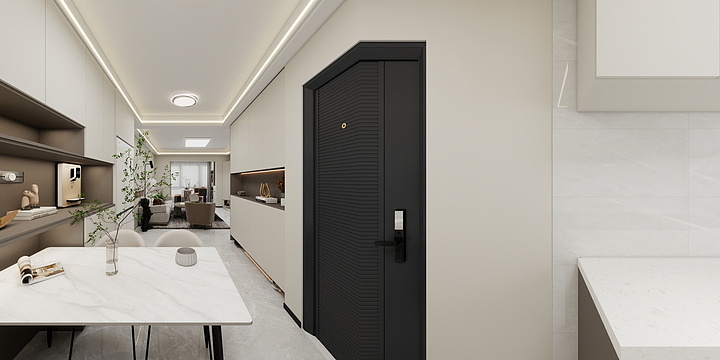 紫雪花恩-和为贵，现代简约-装修设计方案