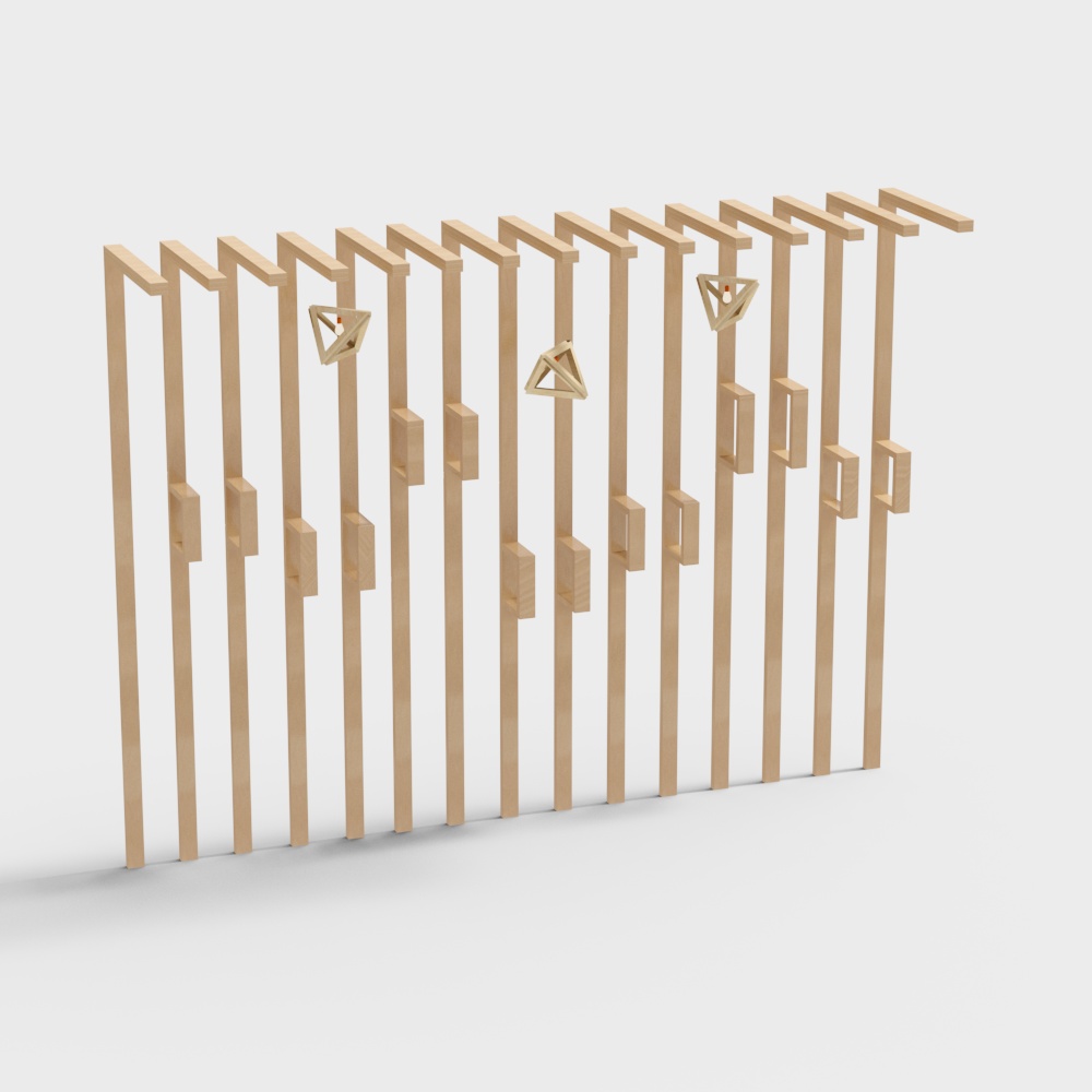 橱窗展架3D模型