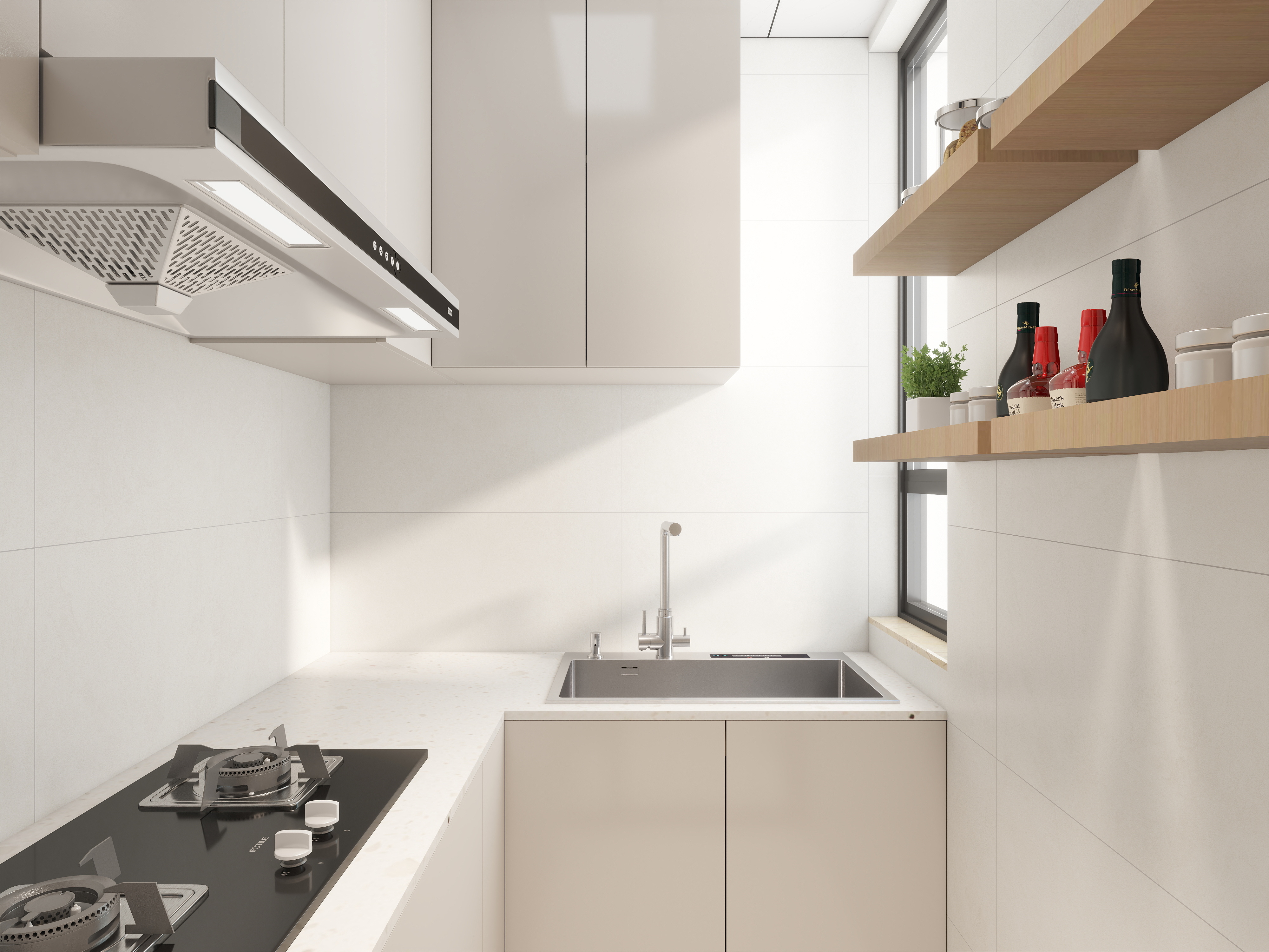 艺雅丽-32平小户型现代简约装修效果图