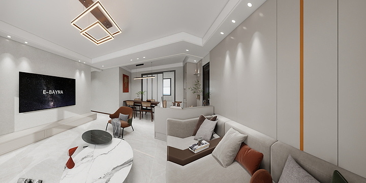 Warming.-九龙广场13号楼-装修设计方案