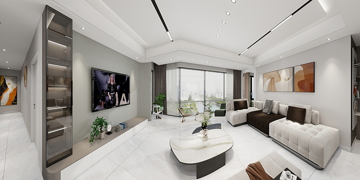 呈普设计工作室-欣隆钰府A17-1-1301-装修设计方案