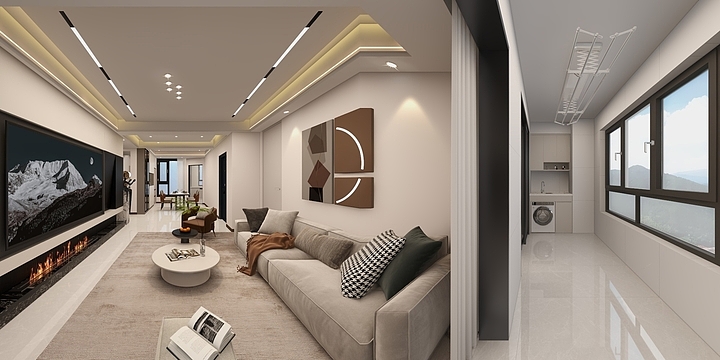 艾曲设计工作室-天悦域荣二期1#-装修设计方案