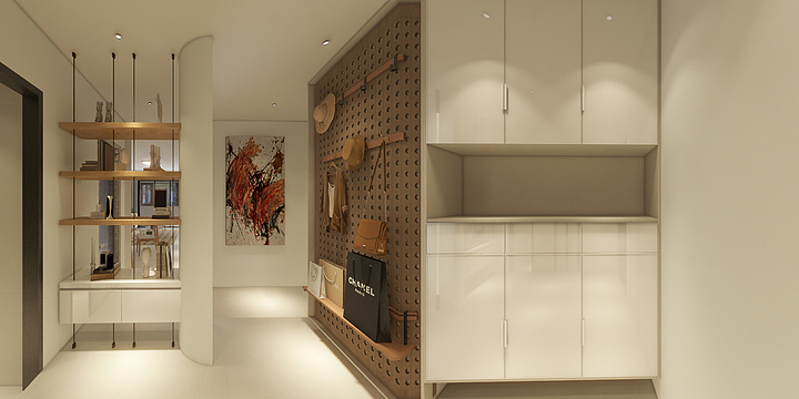 哈蜜瓜BoPo-103㎡3室-装修设计方案