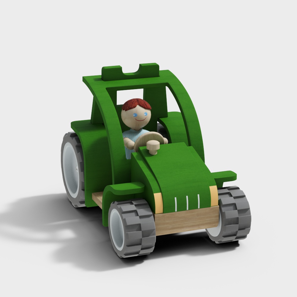 儿童玩具车3D模型