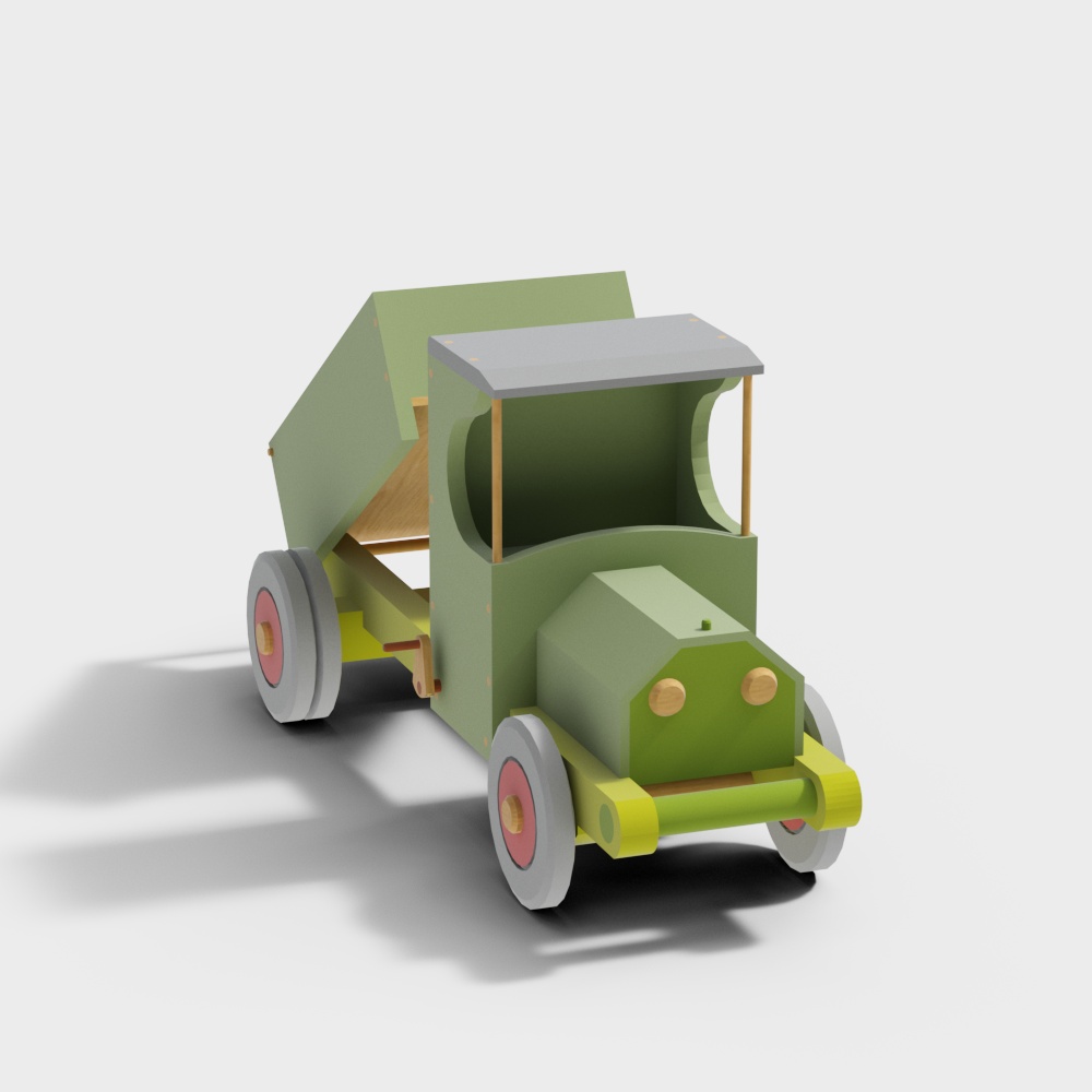 儿童玩具车3D模型