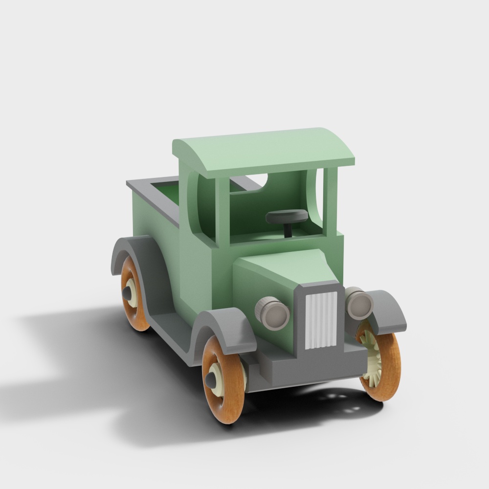 儿童玩具车3D模型