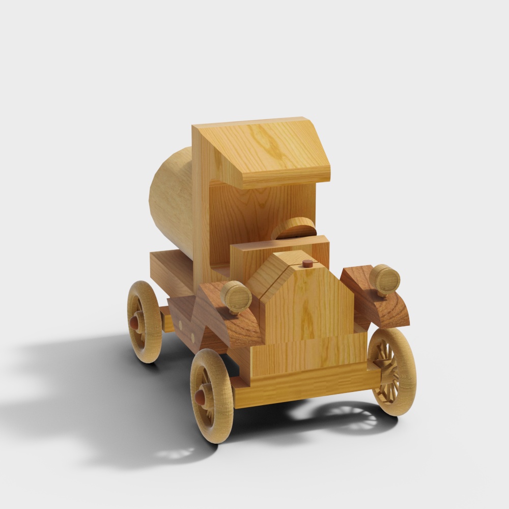 儿童玩具车3D模型