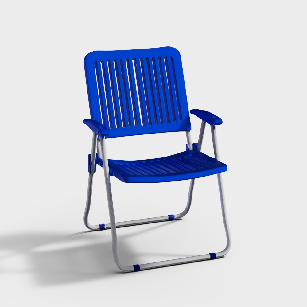 Nilkamal Guest Plastic Folding Chair3D模型