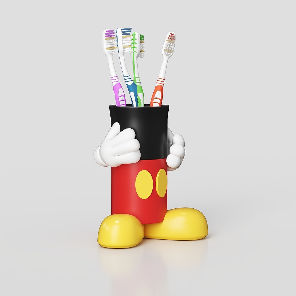 牙刷盒3D模型