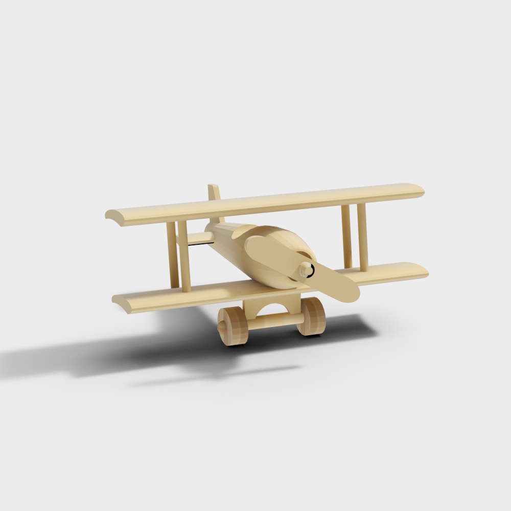 儿童飞机3D模型