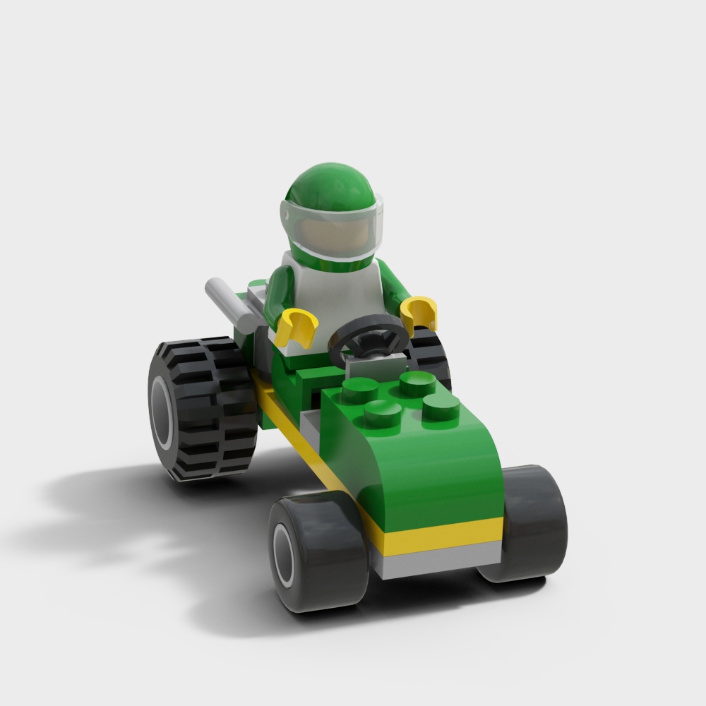 儿童玩具车3D模型