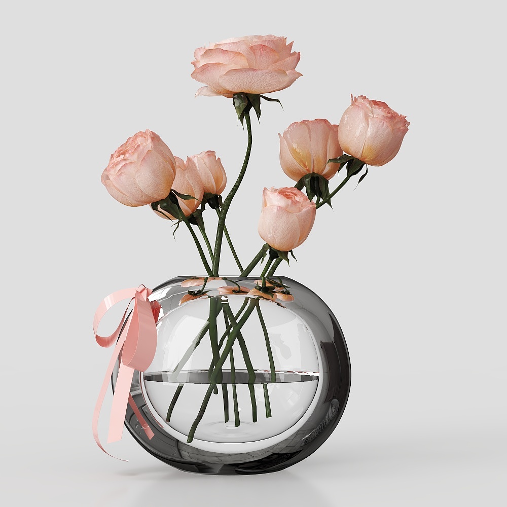 现代花瓶  3D模型