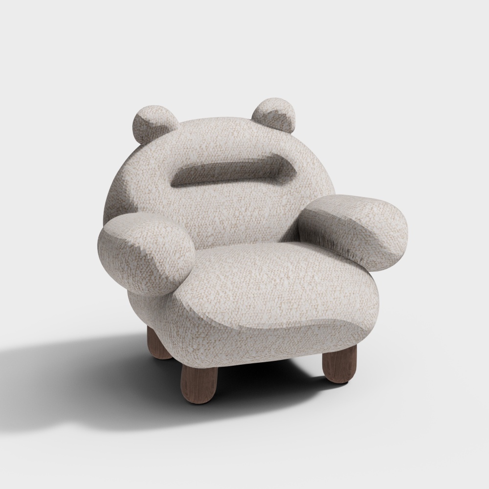 现代休闲椅  3D模型