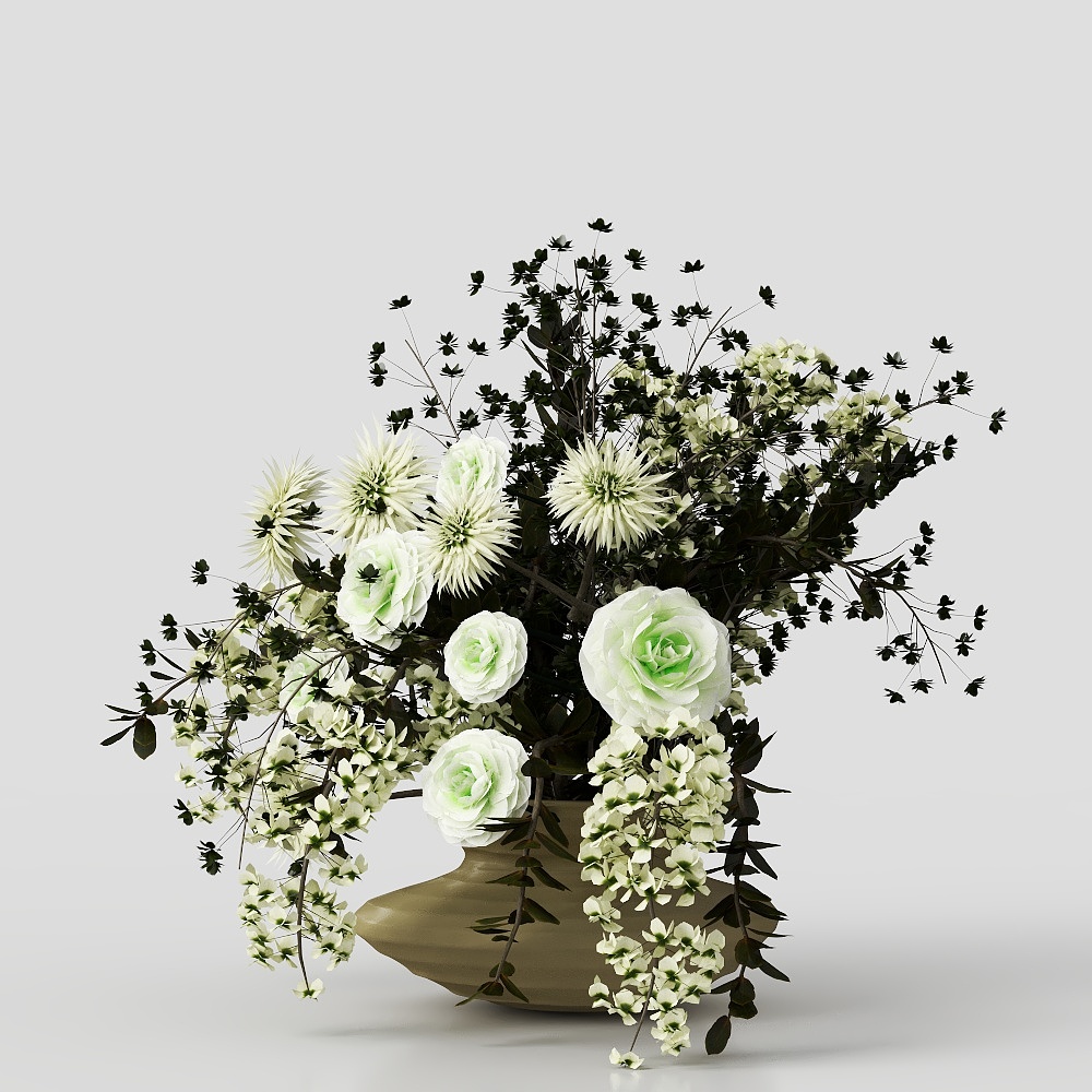 现代花瓶3D模型
