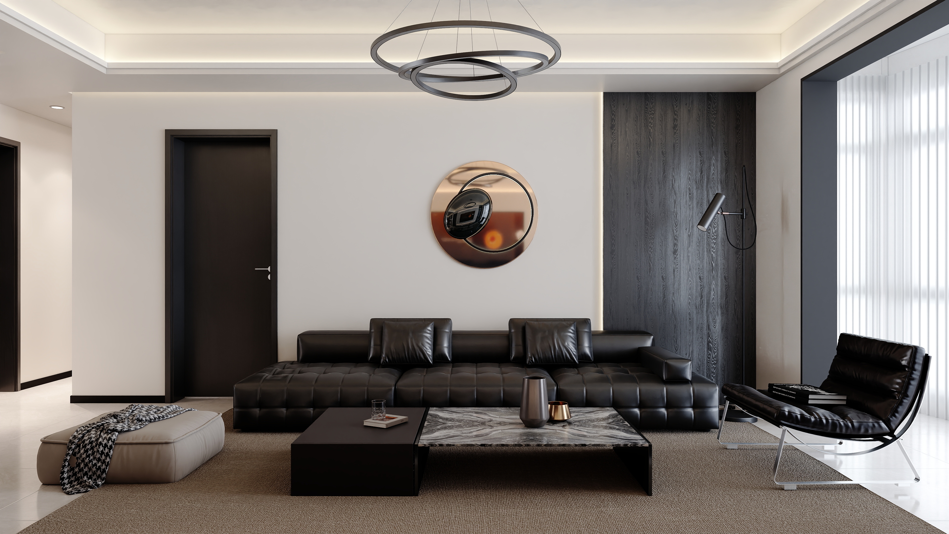 统匠装饰3917-现代简约105㎡3室-装修设计方案