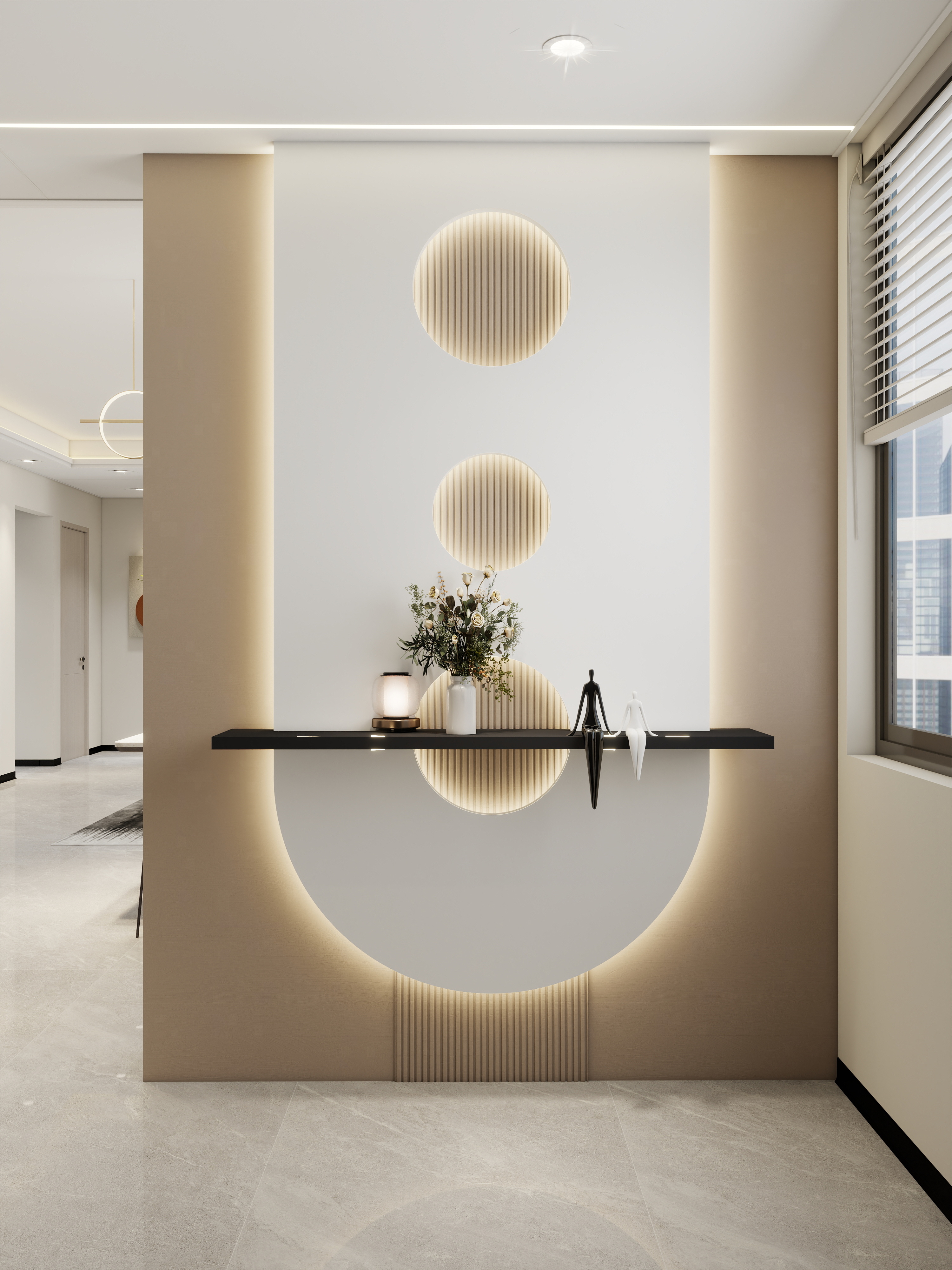 岑溪派格森15077445007-悦龙台6-2705蜂窝板半吊-装修设计方案