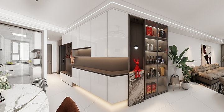 艺匠李-河西名邸99西户-装修设计方案