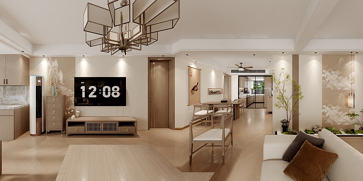 全案设计吴道虎-中皋2#1002-装修设计方案