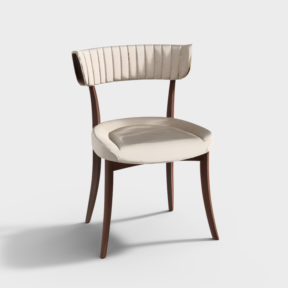 Backrest chair3D模型