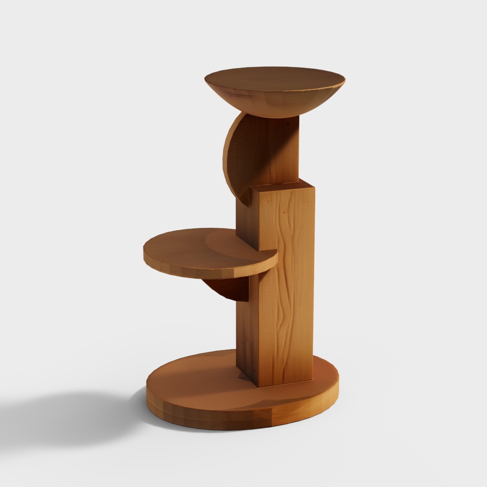 Cat climbing frame3D模型