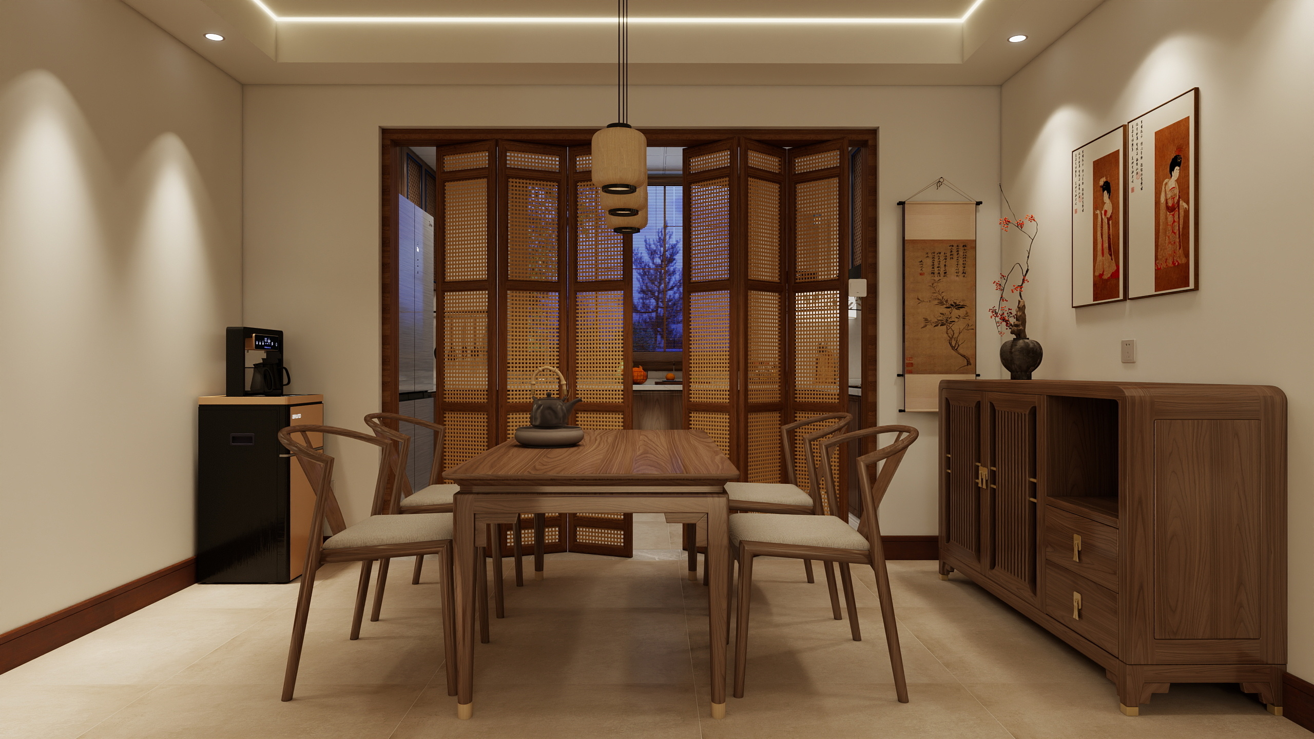 达斯汀设计-宋式美学小户型装修效果图