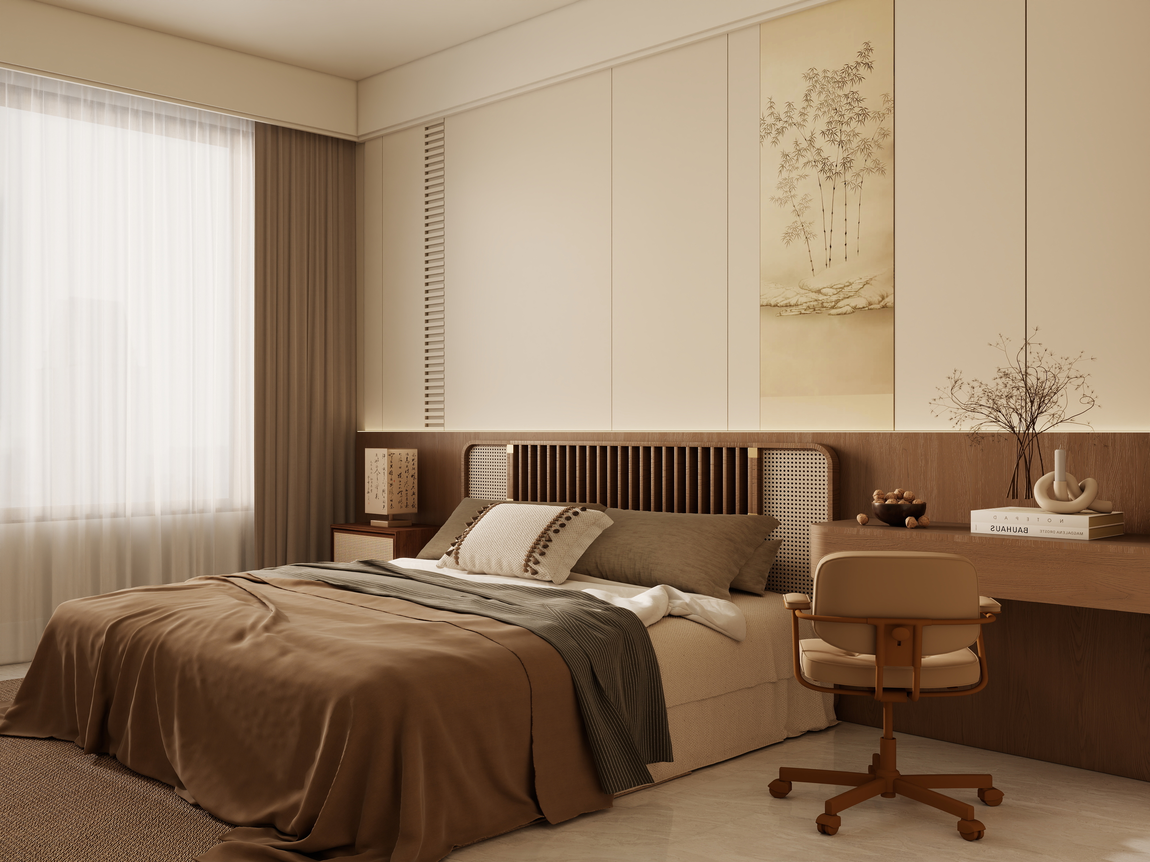 李佳洋-富锦茗苑98平宋式2室装修效果图