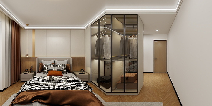 长发的月啊-千缘爱在城1#1-21-2  142-装修设计方案