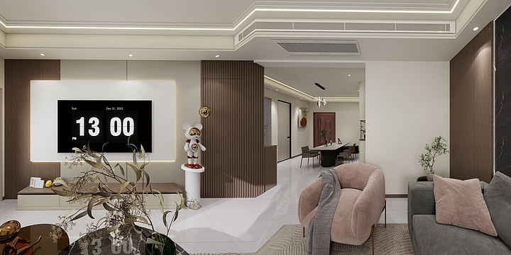 丹凤豪宏装饰-江岸龙居C区3#3单元2203-装修设计方案